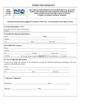 Blank Deq 606 009 PDF Form
